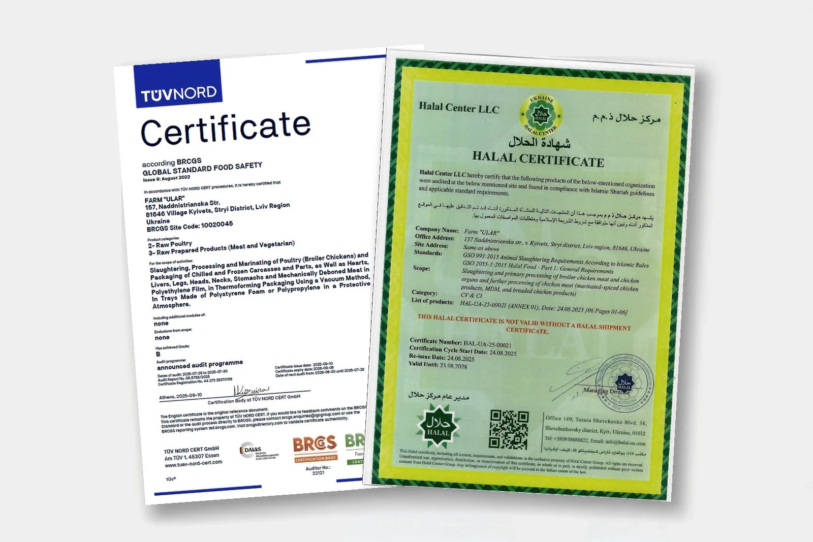 Certified Standards