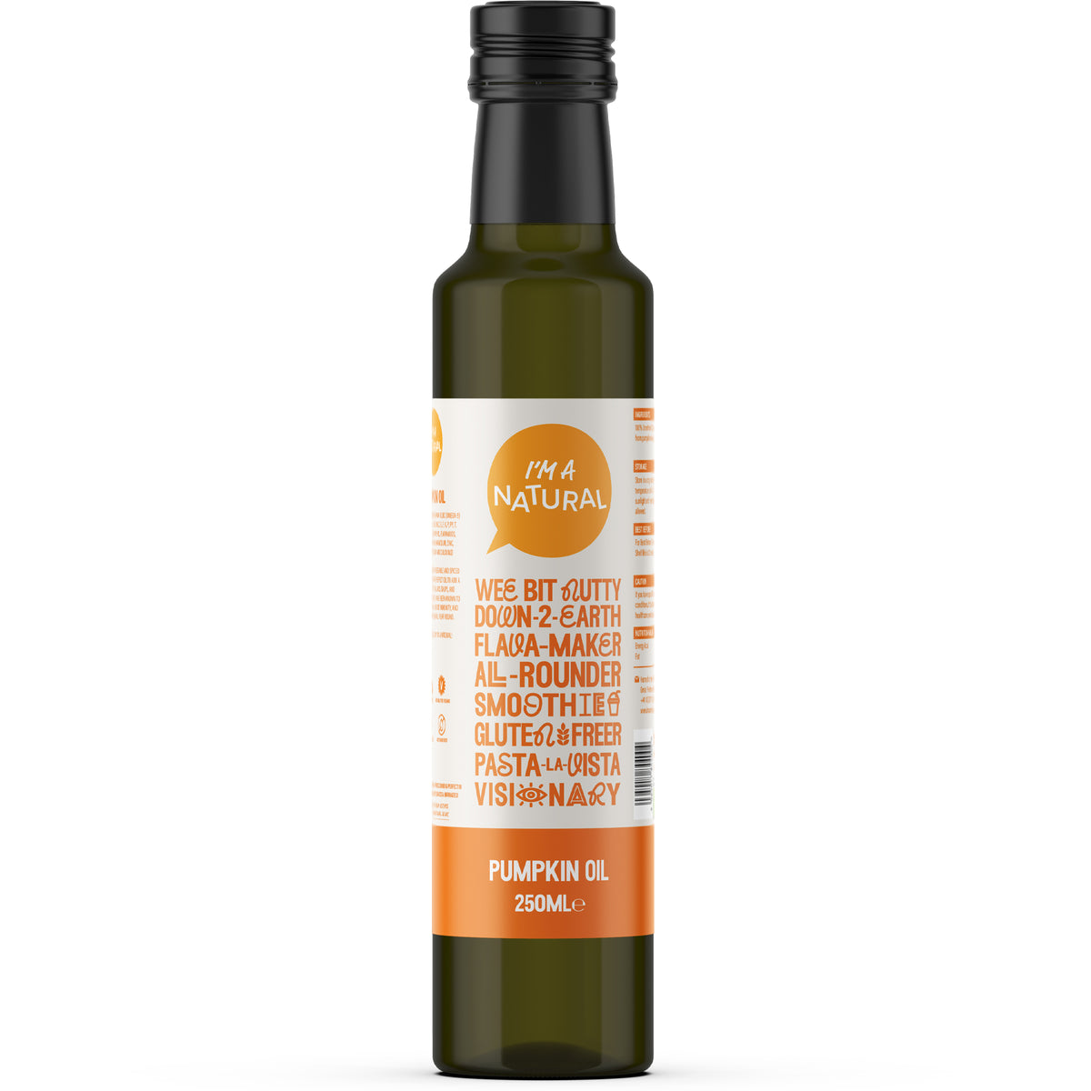 Cold pressed Pumpkin Seed Oil 250ml by I'm A Natural
