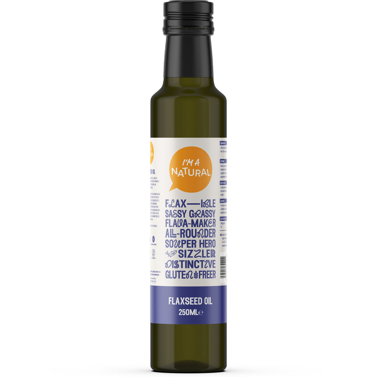 Cold pressed Flaxseed Oil 250ml by I'm A Natural