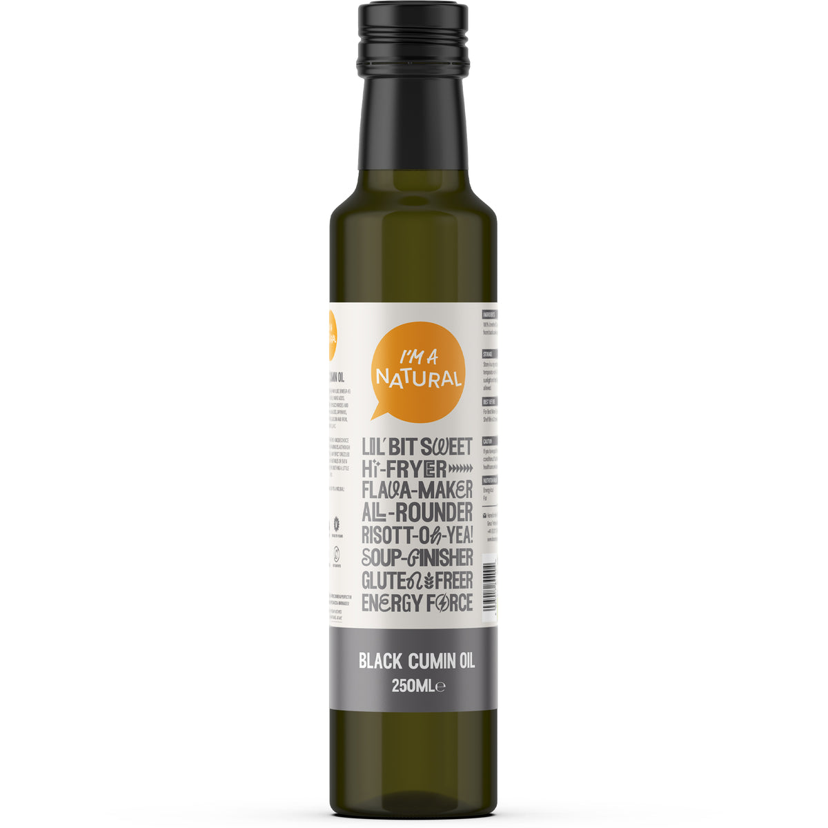 Cold pressed Black Cumin / Black Seed Oil 250ml by I'm A Natural