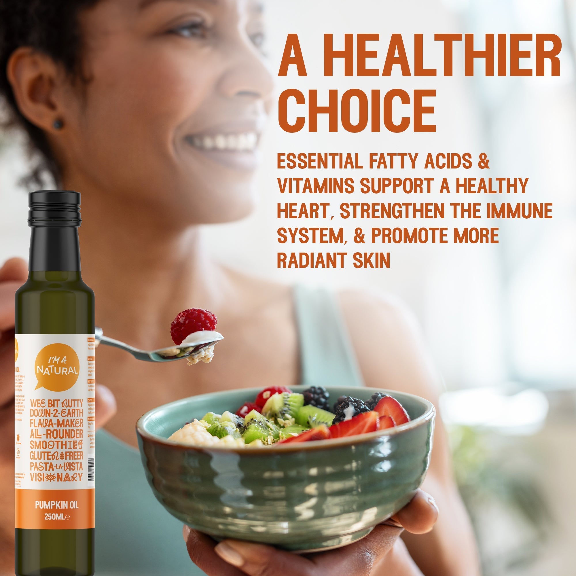 Pumpkin Seed Oil 250ml — cold pressed by I'm A Natural