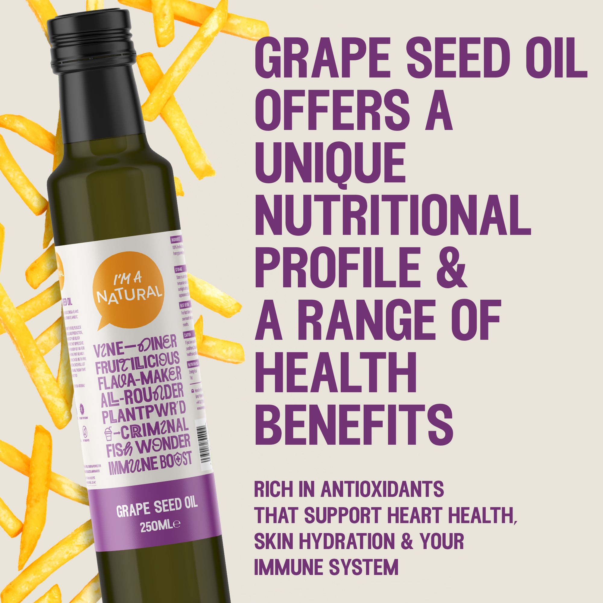 Grape Seed Oil (250ml)