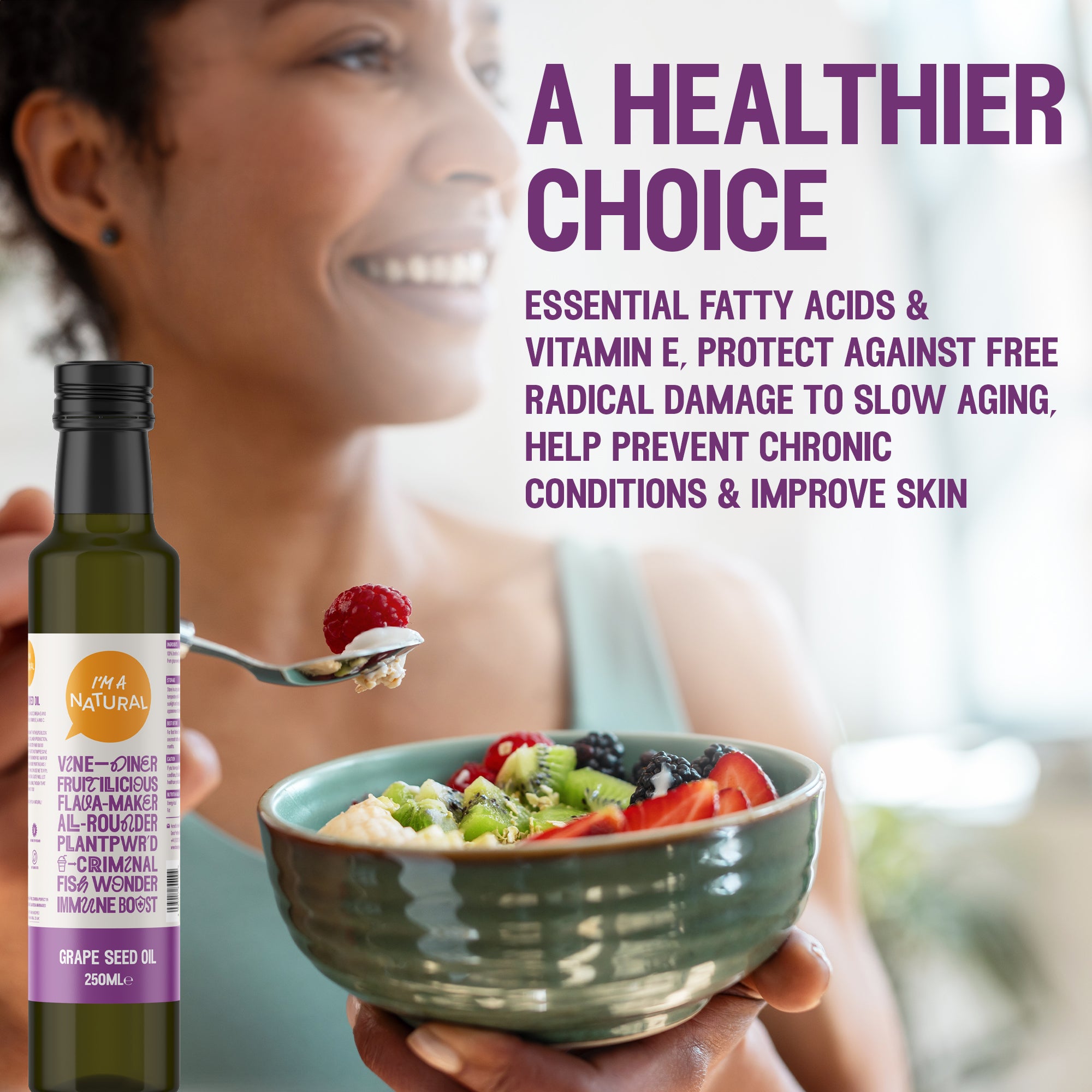 Grape Seed Oil (250ml)