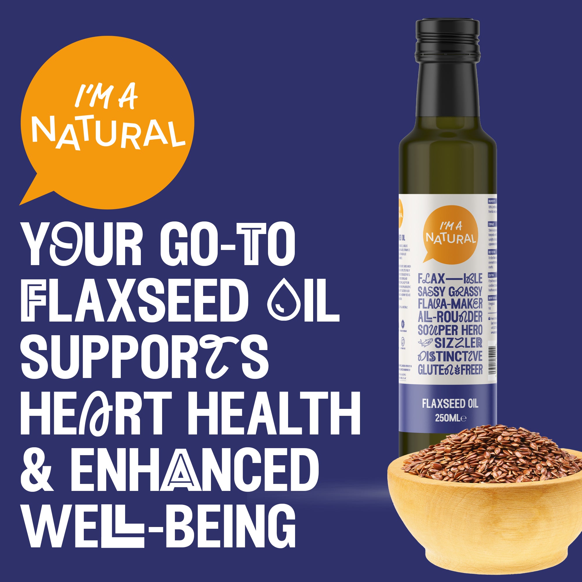 Flaxseed Oil (250ml)