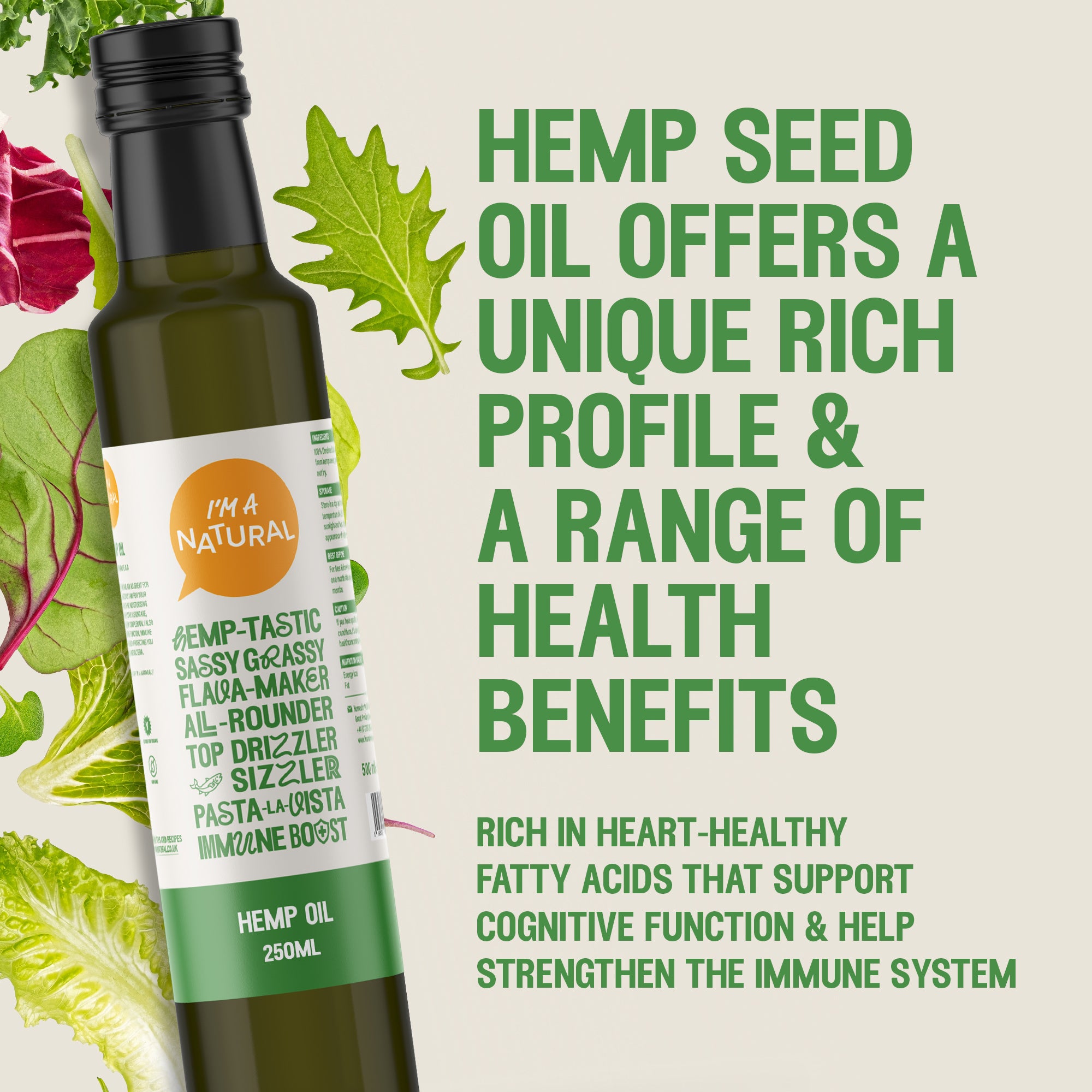Hemp Seed Oil (250ml)