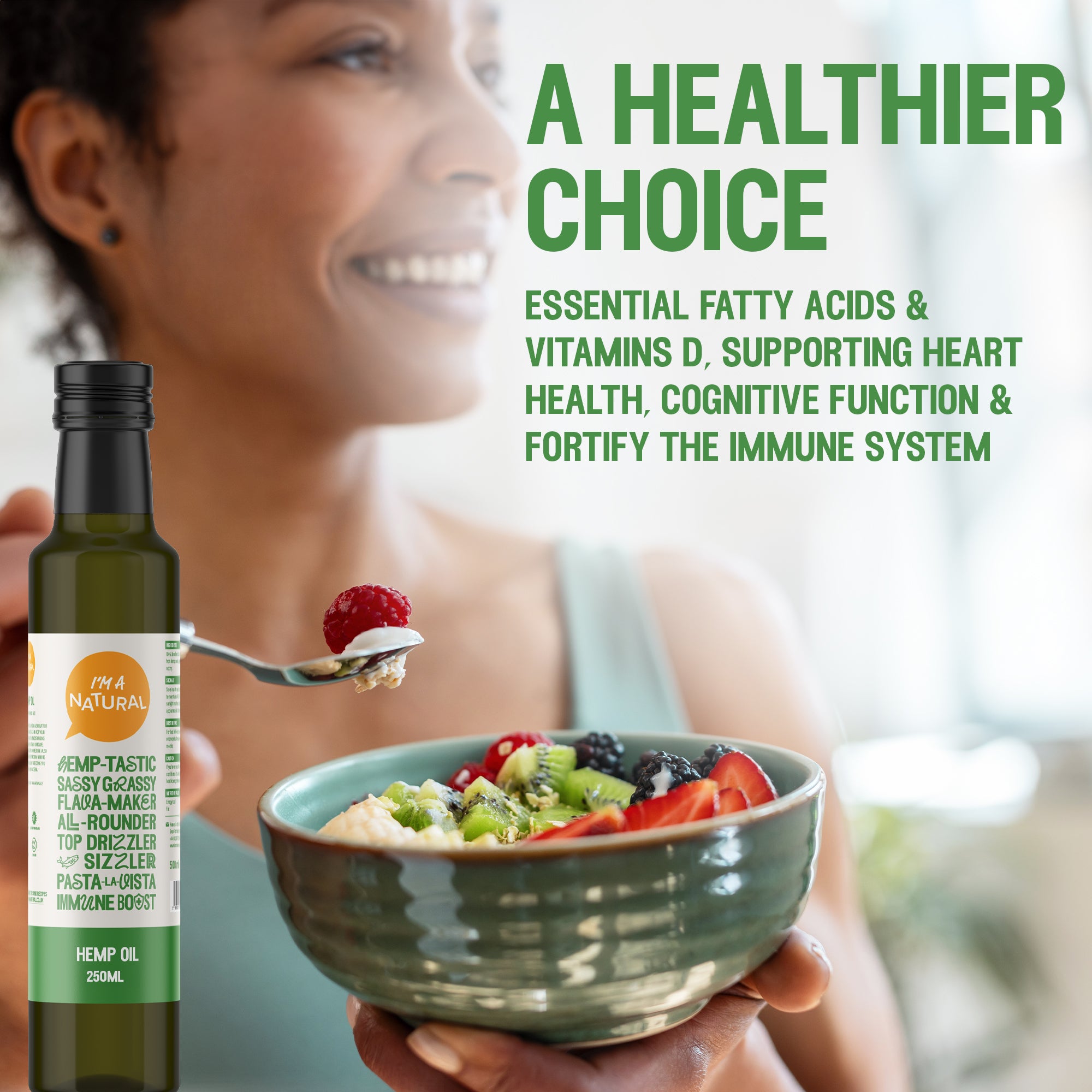 Hemp Seed Oil (250ml)