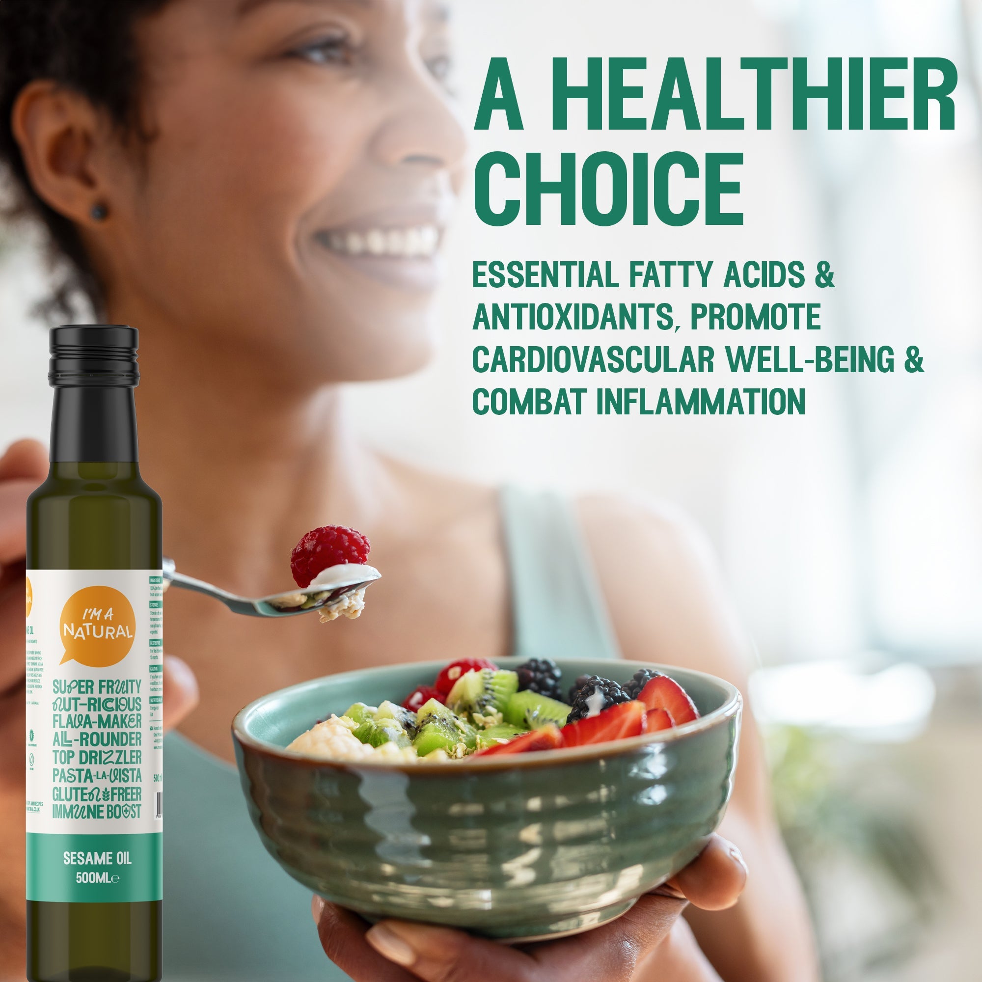 Sesame Oil 250ml — cold pressed by I'm A Natural