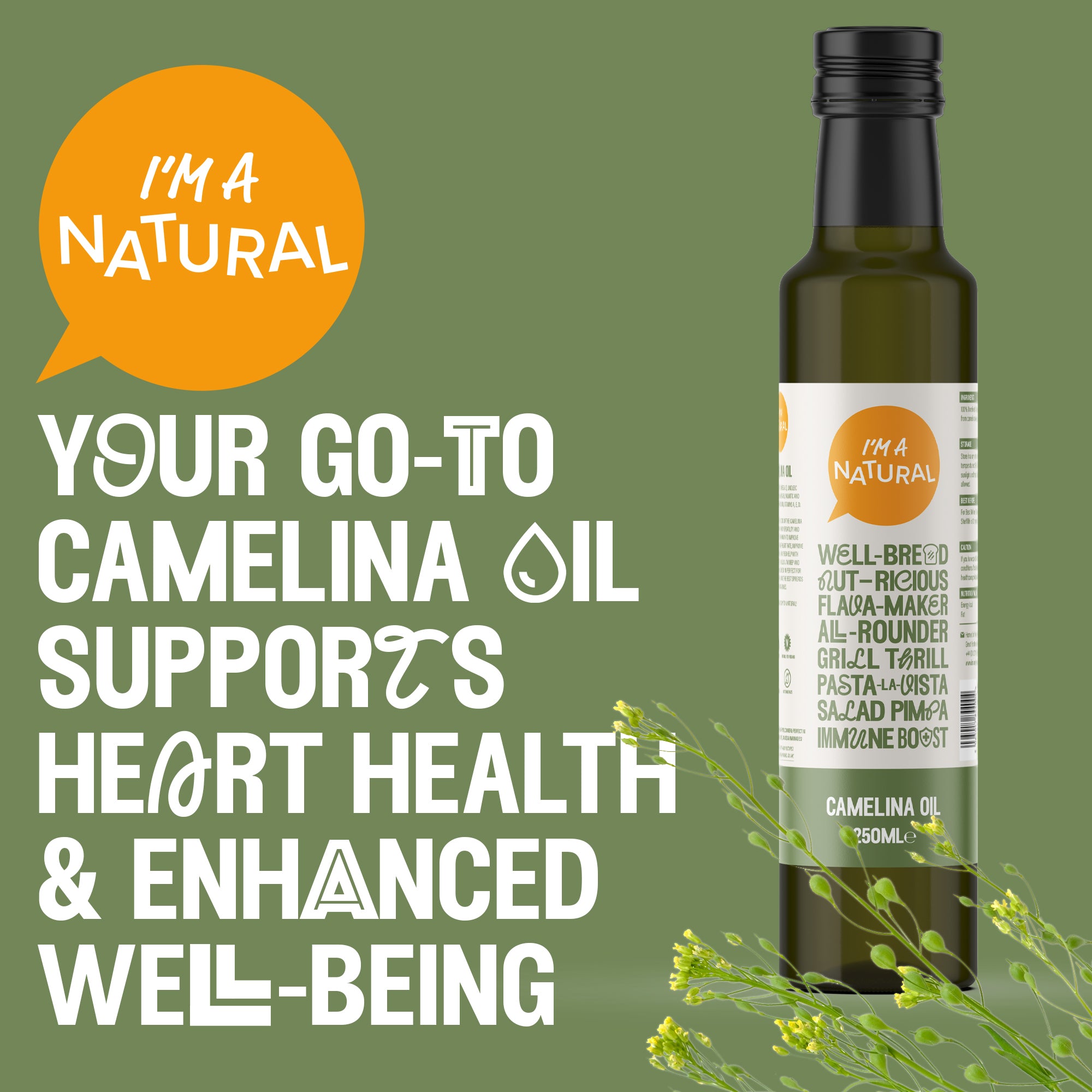 Camelina Seed Oil (250ml)