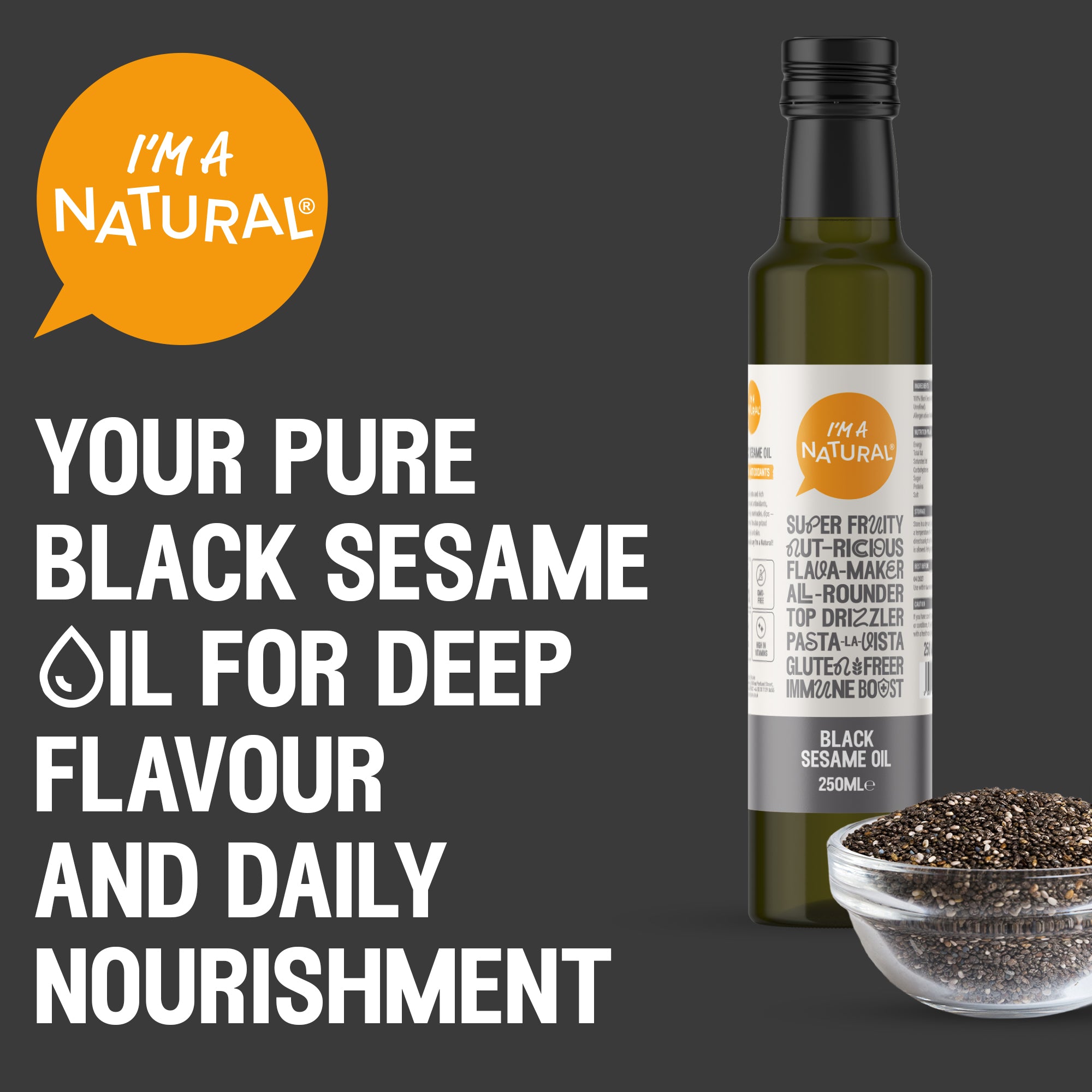 Black Sesame Oil – 250ml