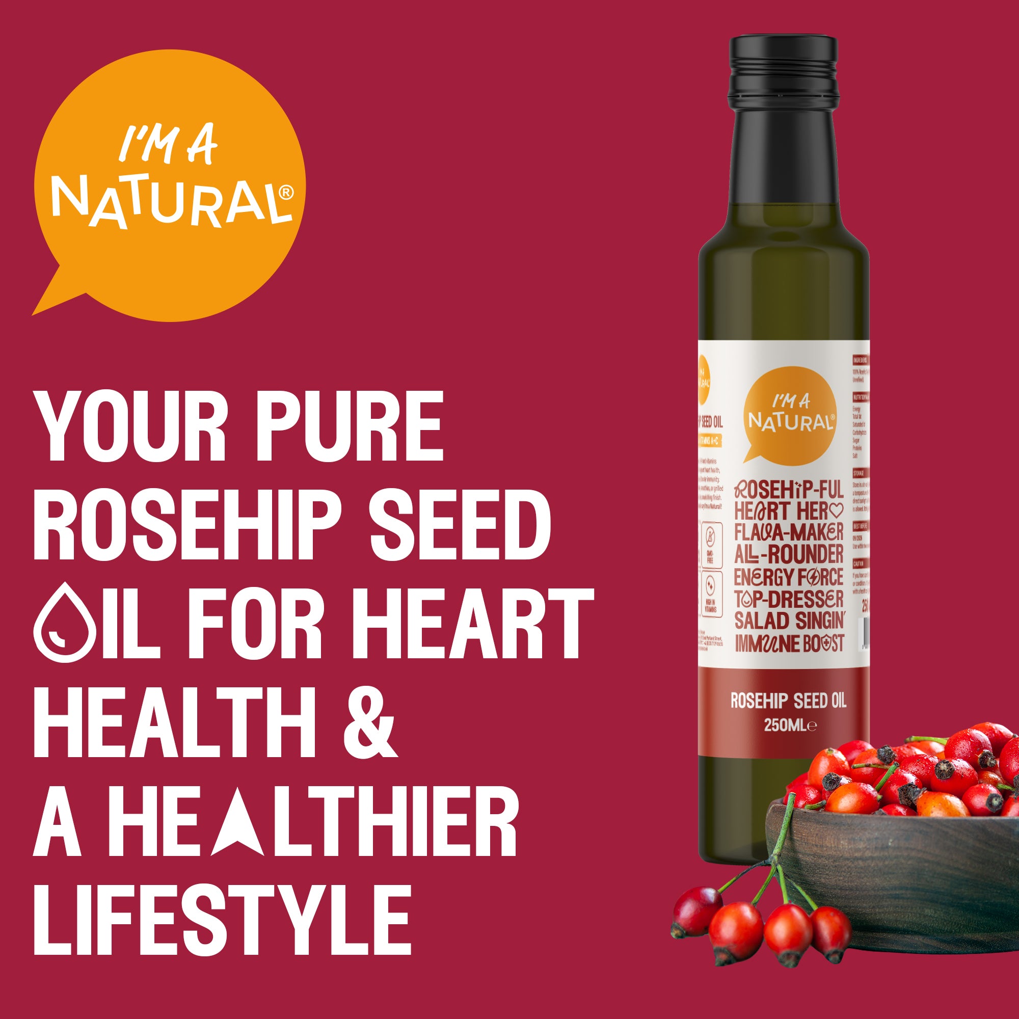 Rosehip Seed Oil 250 ml