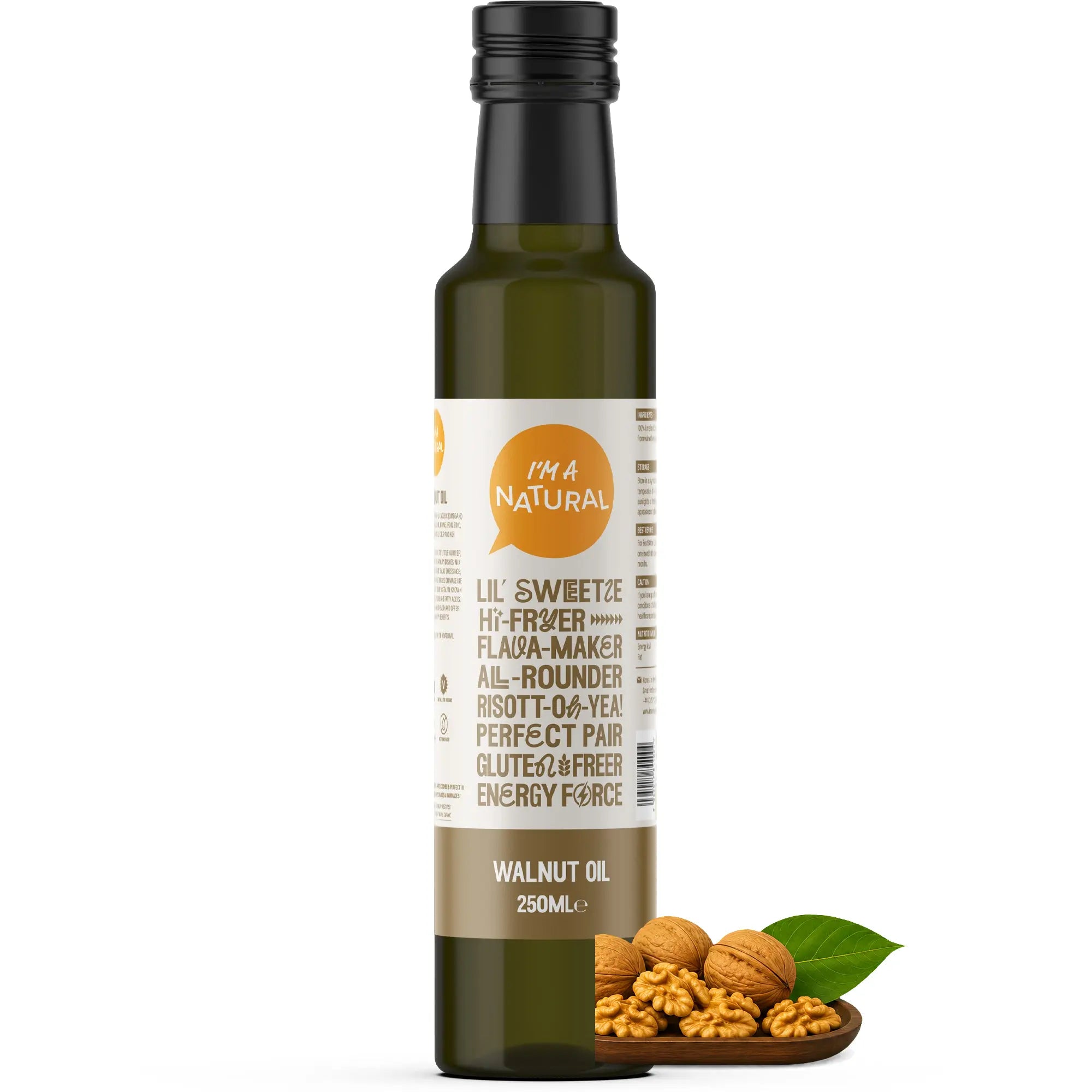 Walnut oil 250ml with walnuts